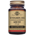 Solgar Vitamin D3 (Cholecalciferol) 600 iu 60 Capsules – Produktansicht 1
