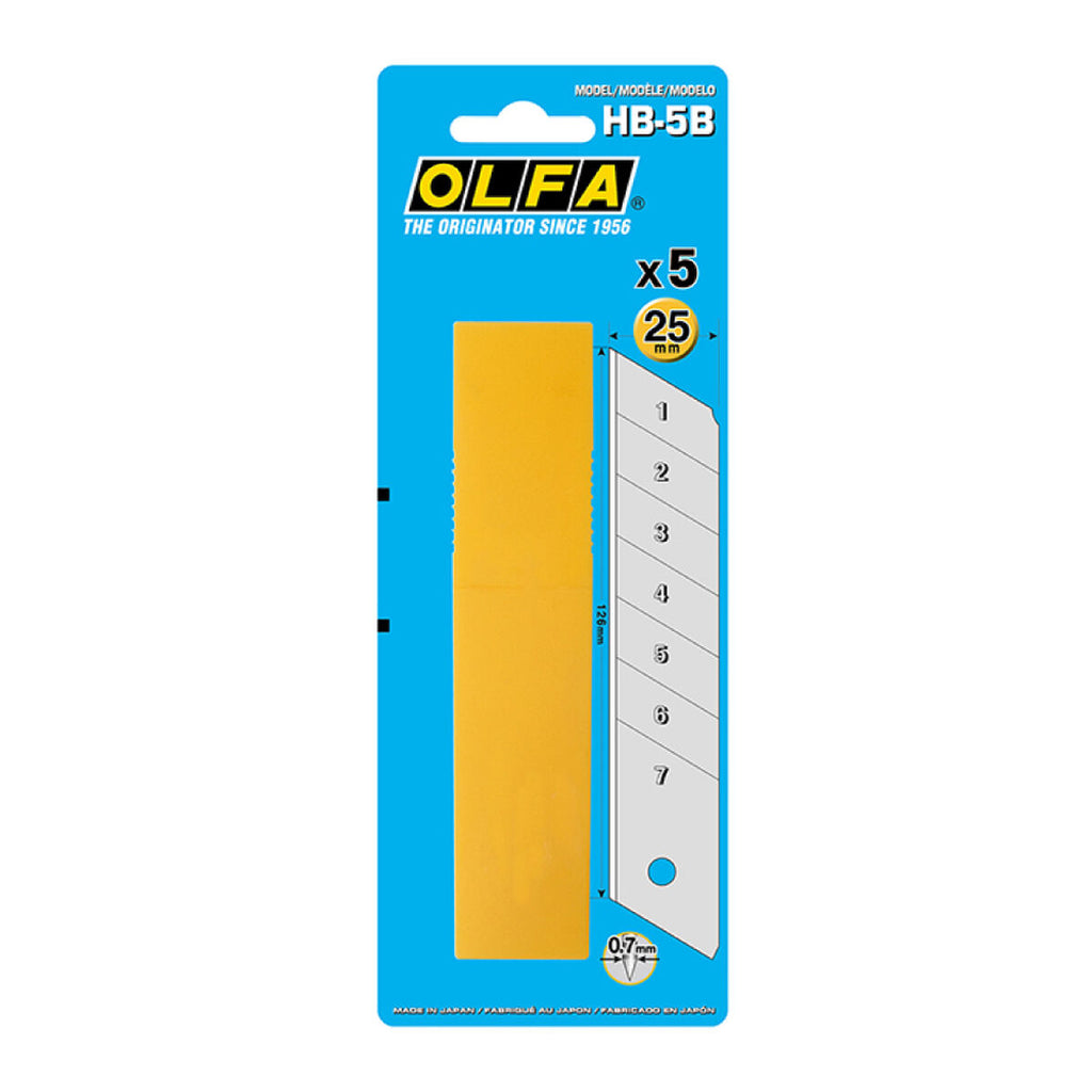 Olfa Knife Blade HB-5B 25 mm chunkable – Produktansicht 2