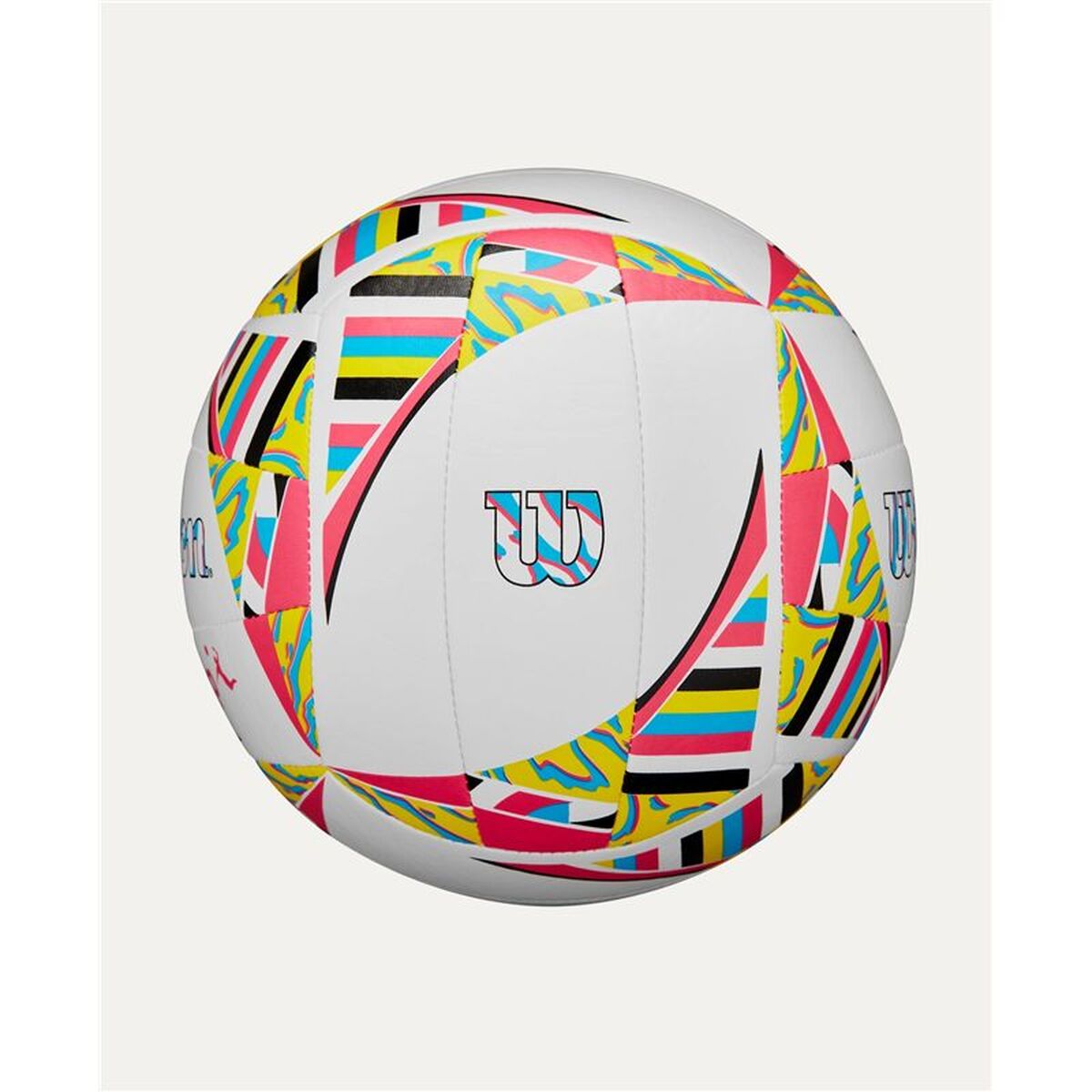 Wilson Beach Volleyball Ball Avp Movement Vb New Gelb Weiß Rose TPU – Produktansicht 2