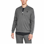 Under Armour Herren Sportjacke Tricot Track Dunkelgrau – XL