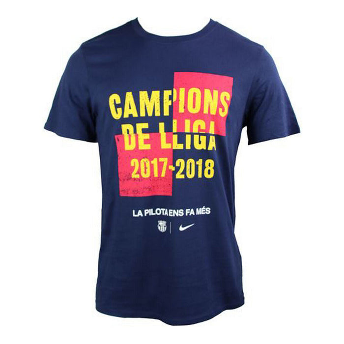 Nike FC Barcelona Unisex T-Shirt - Blue
