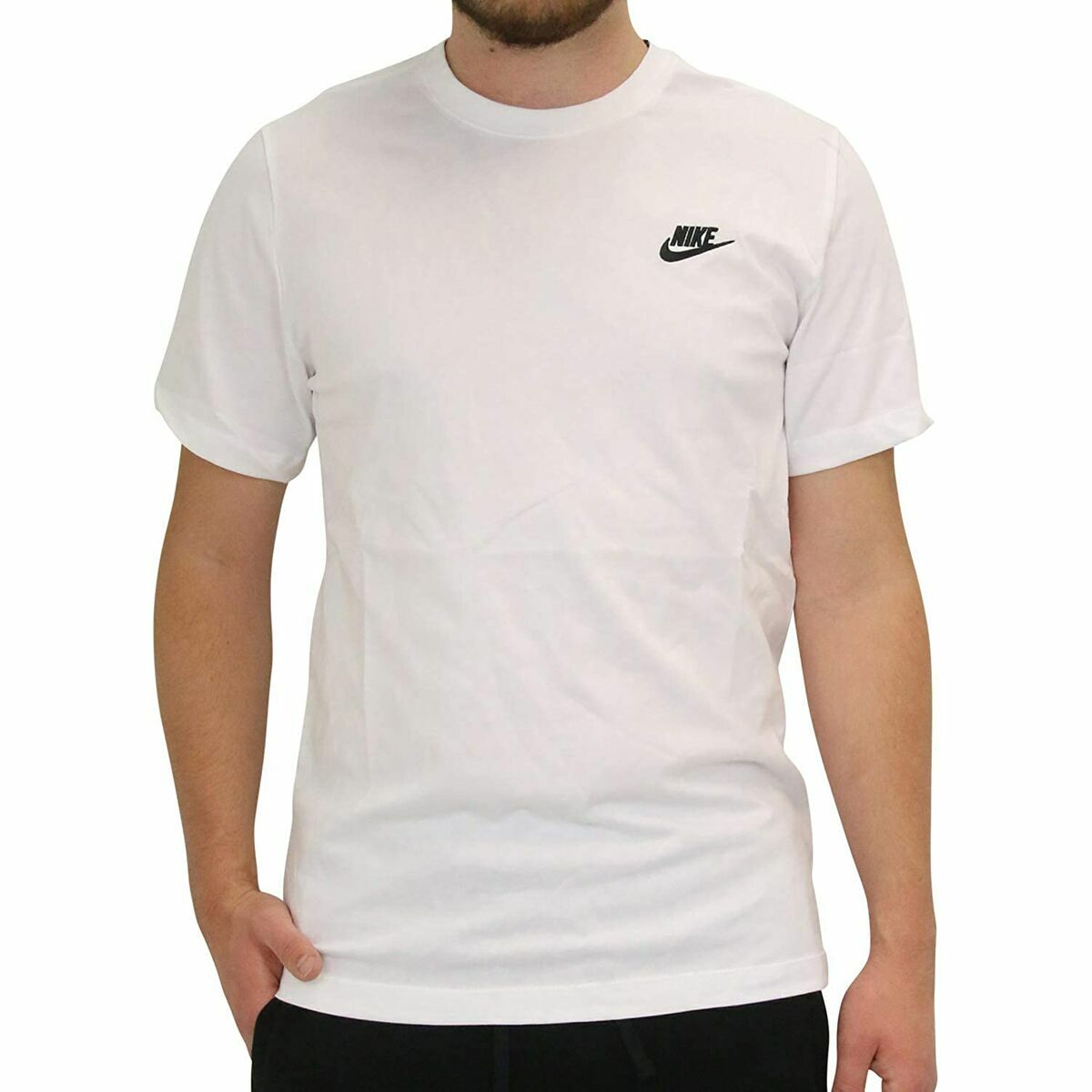 Nike AR4997 101 Men's T-Shirt - White - product view 10