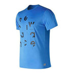 Men’s Short Sleeve T-Shirt PRNT ACCLRT New Balance MT91162 LCT