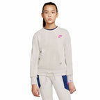 Nike Hoodless Heritage Kids' Sweatshirt - Beige - product view 30