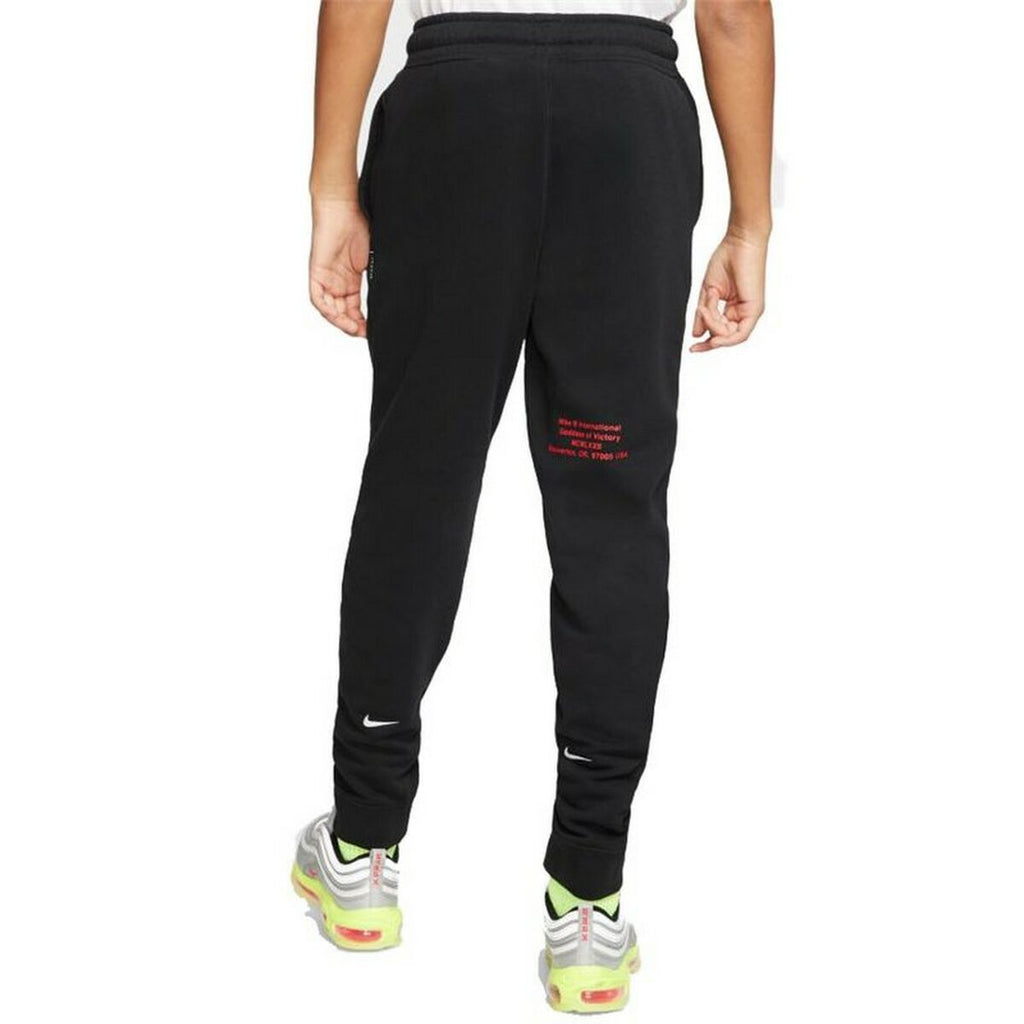 Nike Swoosh Kids' Track Pants - Black - S6432119 - product view 17