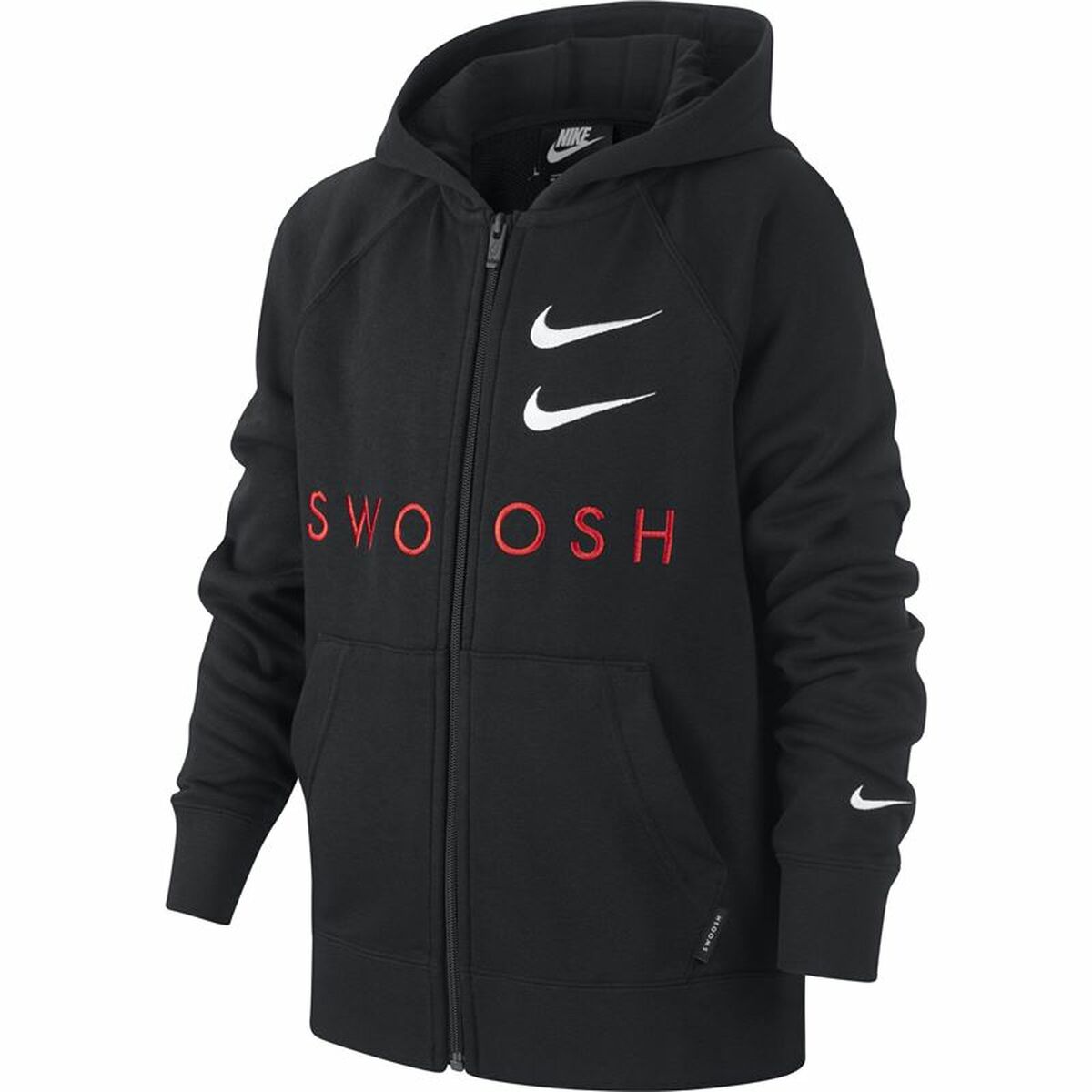 Nike Swoosh Kids' Jacket - Black - product view 2