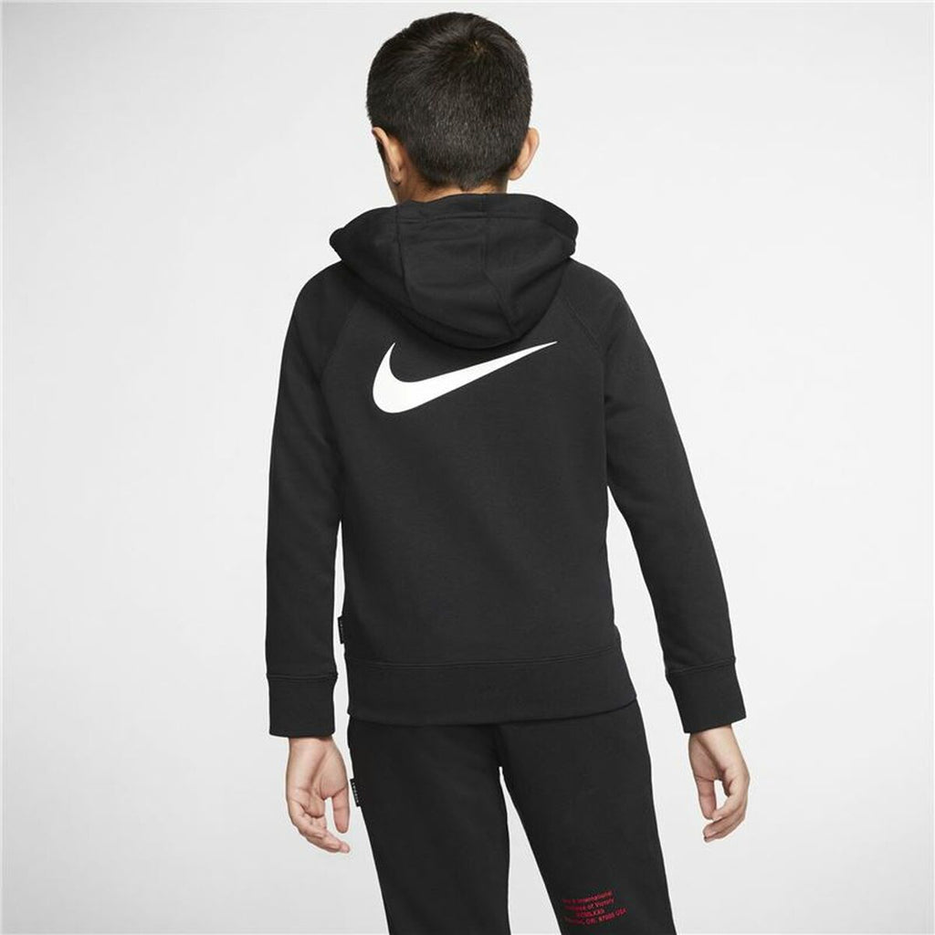 Nike Swoosh Kids' Jacket - Black - product view 14