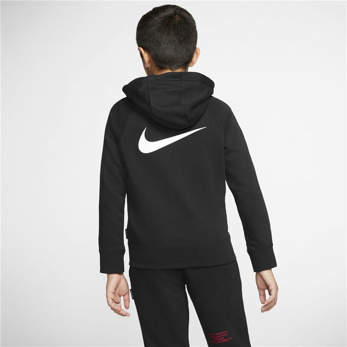 Nike Swoosh Kids' Jacket - Black - product view 14