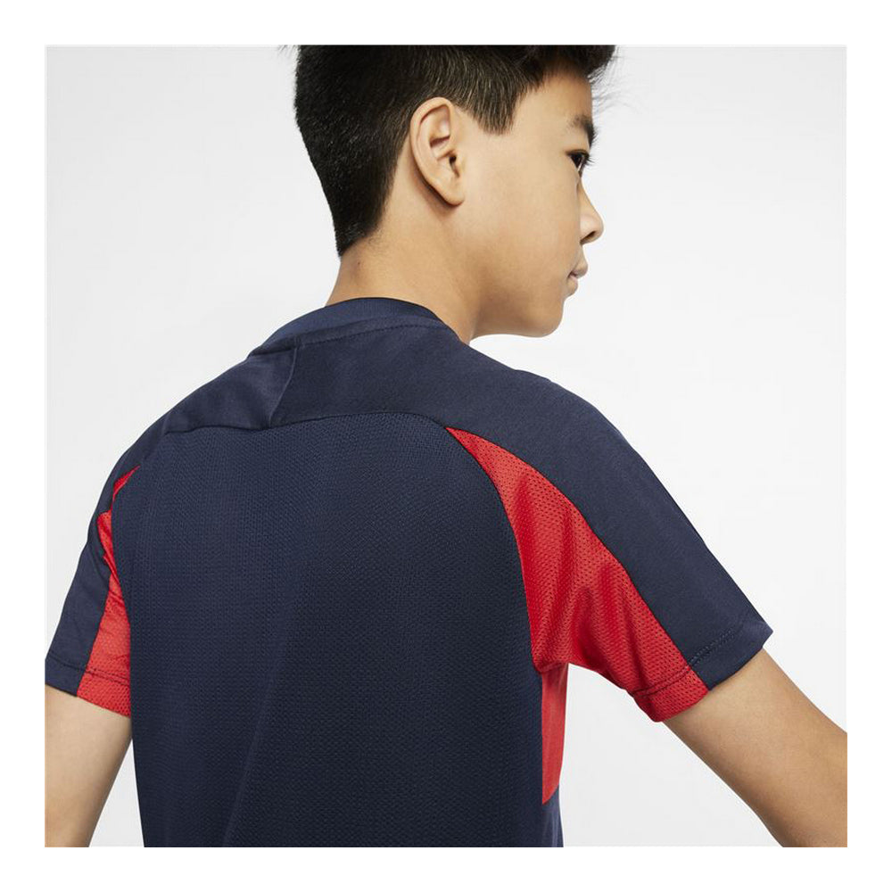 Nike Short Sleeved Football Shirt Dri-FIT Academy Kids' Shirt - Dark blue - product view 9