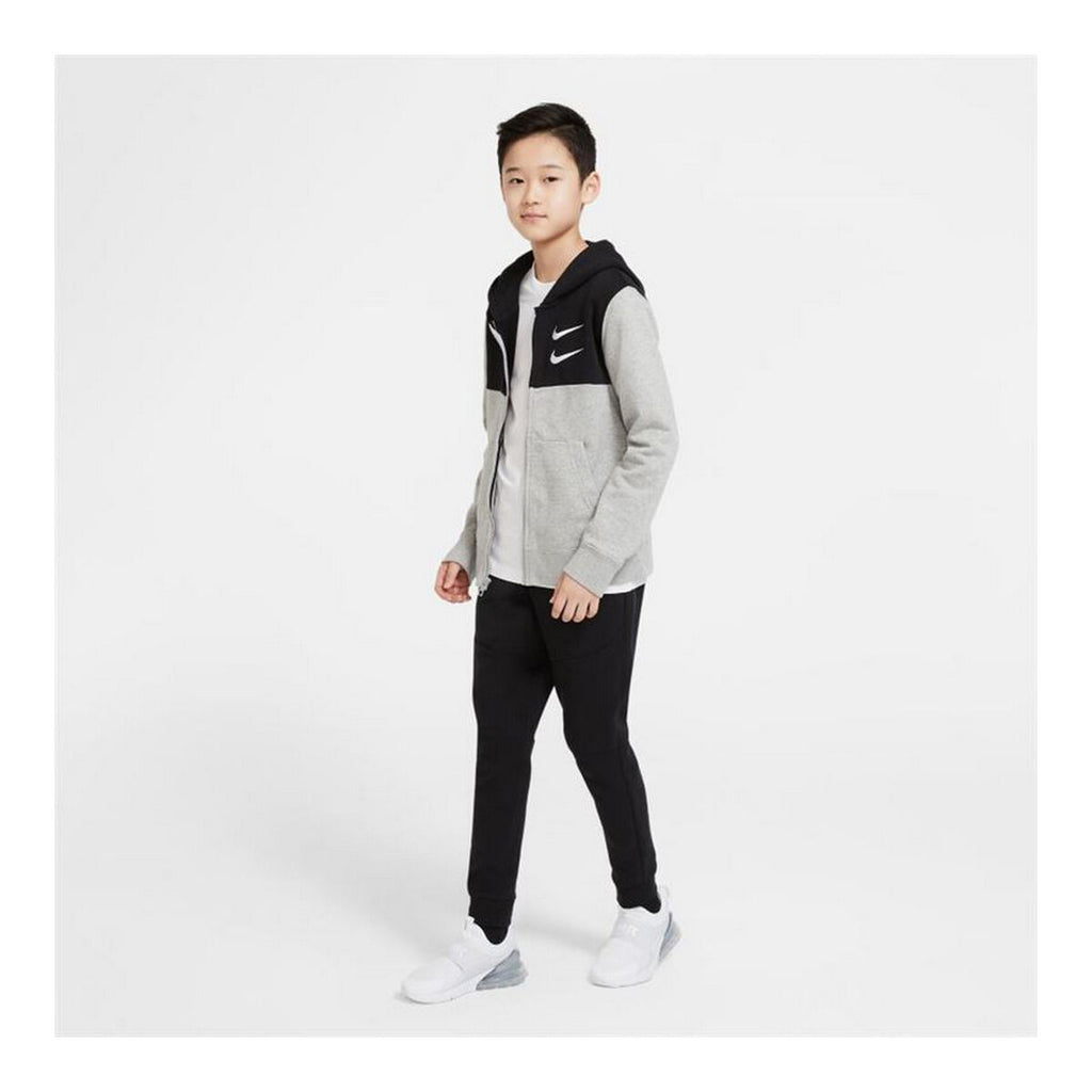 Nike Swoosh Kids' Jacket - Dark grey - product view 4