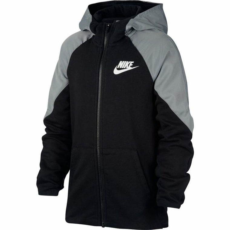 Nike Boys' Jacket - Black, Grey