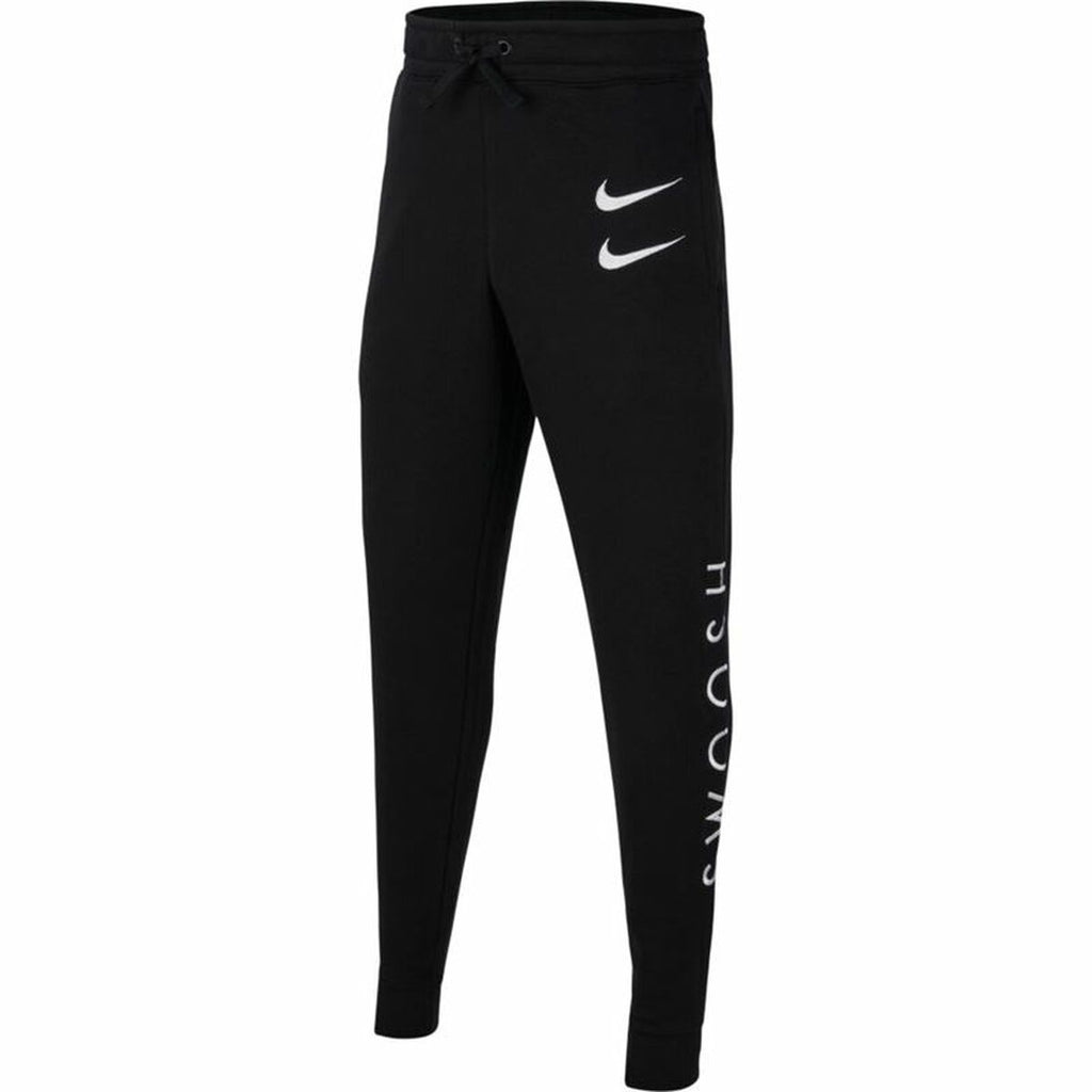 Nike Swoosh Kids' Shorts - Black - product view 3