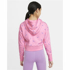 Nike Hooded Print Kids' Sweatshirt - Pink - product view 19