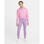 Nike Hooded Print Kids' Sweatshirt - Pink - product view 17