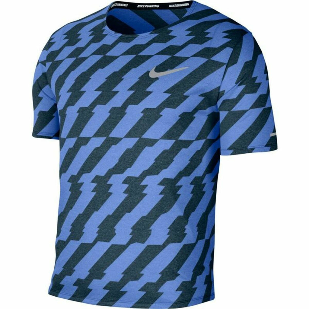 Nike Dri-FIT Miler Future Fast Men's T-Shirt - Blue - product view 4