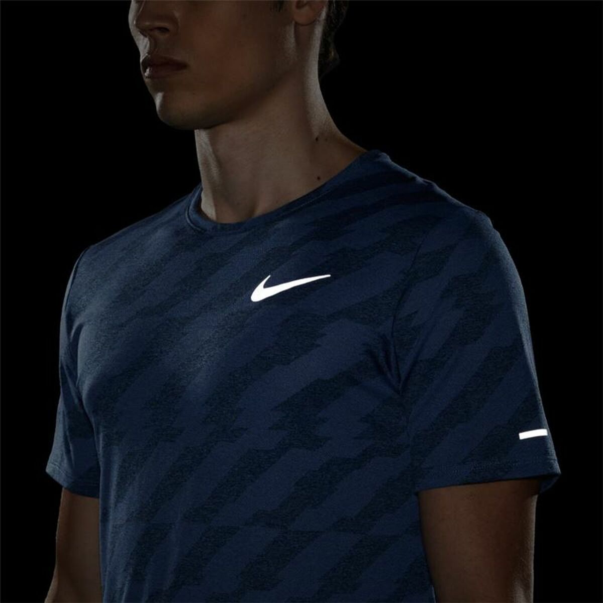 Nike Dri-FIT Miler Future Fast Men's T-Shirt - Blue - product view 16