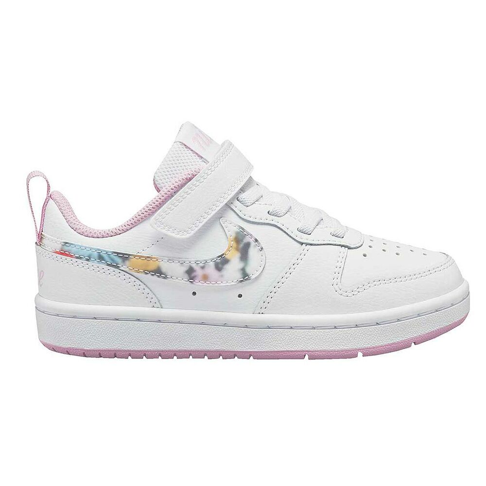 Nike Court Borough LOW 2 SE CZ6613 Kids' Trainers - White - product view 4