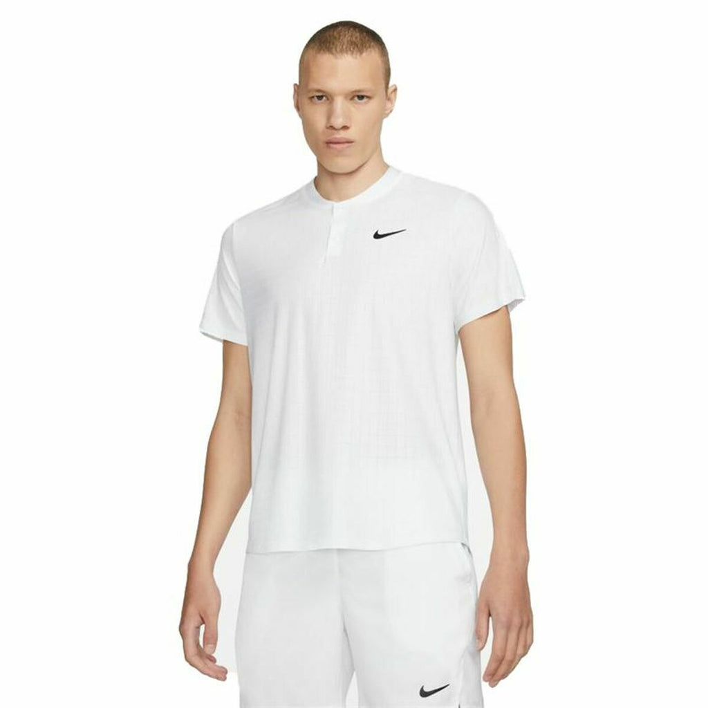 Nike Short Sleeve Court Dri-FIT Advantage Men's Polo Shirt - White - product view 3