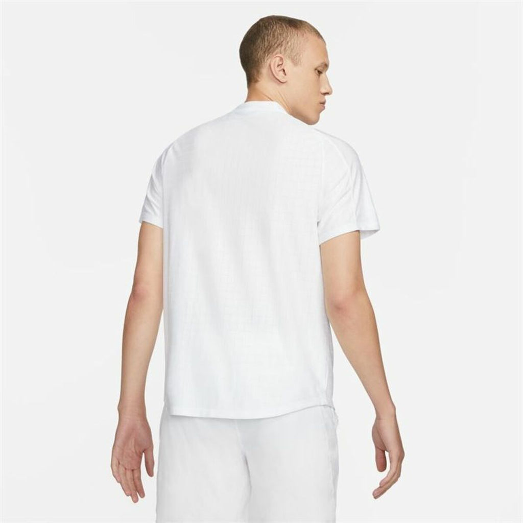 Nike Short Sleeve Court Dri-FIT Advantage Men's Polo Shirt - White - product view 17
