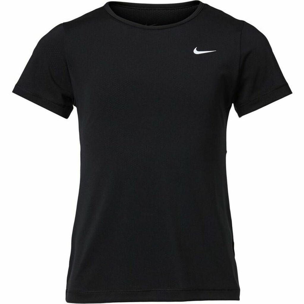 Nike Pro 92 % Polyester 8 % Spandex Kids' T-Shirt - Black - product view 12