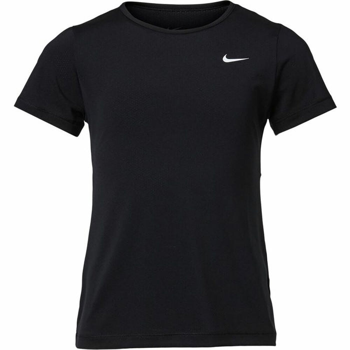 Nike Pro 92 % Polyester 8 % Spandex Girls' T-Shirt - Black