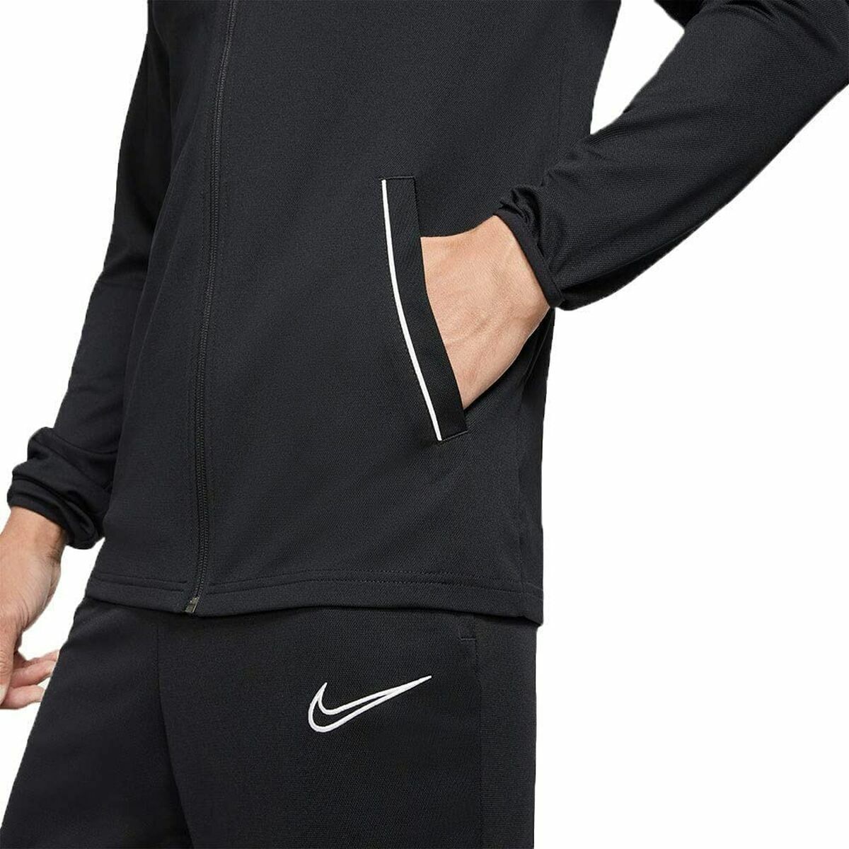 Nike CW6131 Men's Tracksuit - Black - product view 12