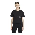 Nike Sportswear Swoosh Women's T-Shirt - Black - product view 2