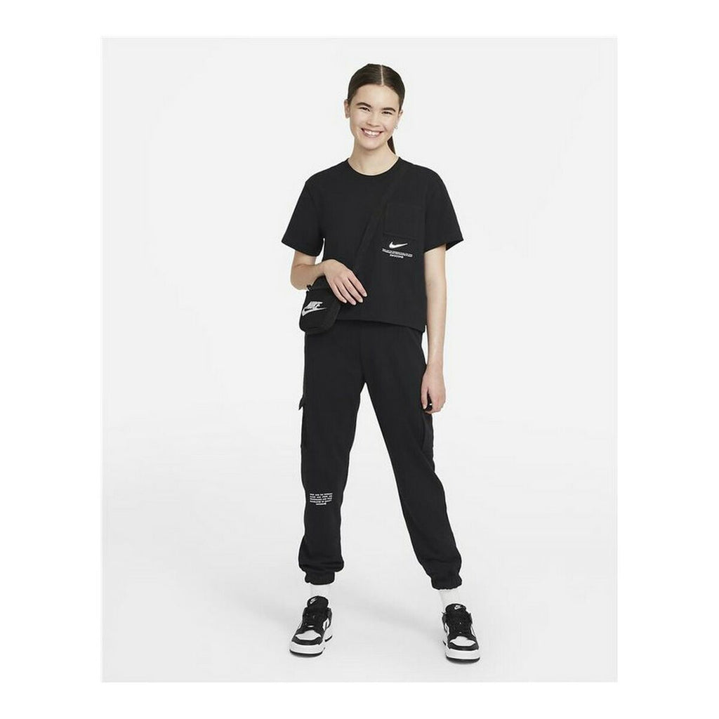 Nike Sportswear Swoosh Women's T-Shirt - Black - product view 6