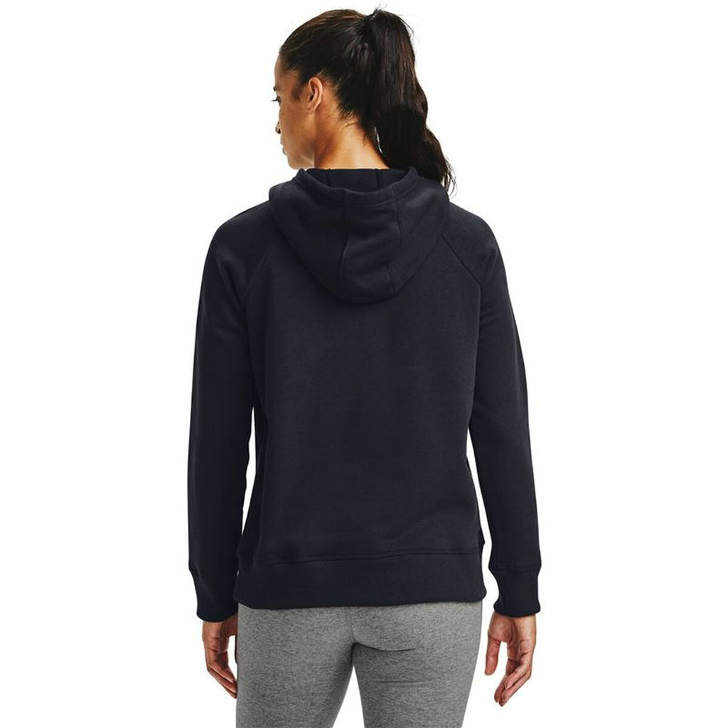 Under Armour Damen Hoodie Rival Fleece Marineblau Blau – Produktansicht 18