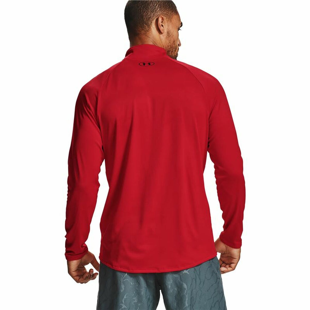 Men’s Long Sleeve T-Shirt Under Armour Tech™ ½ Red