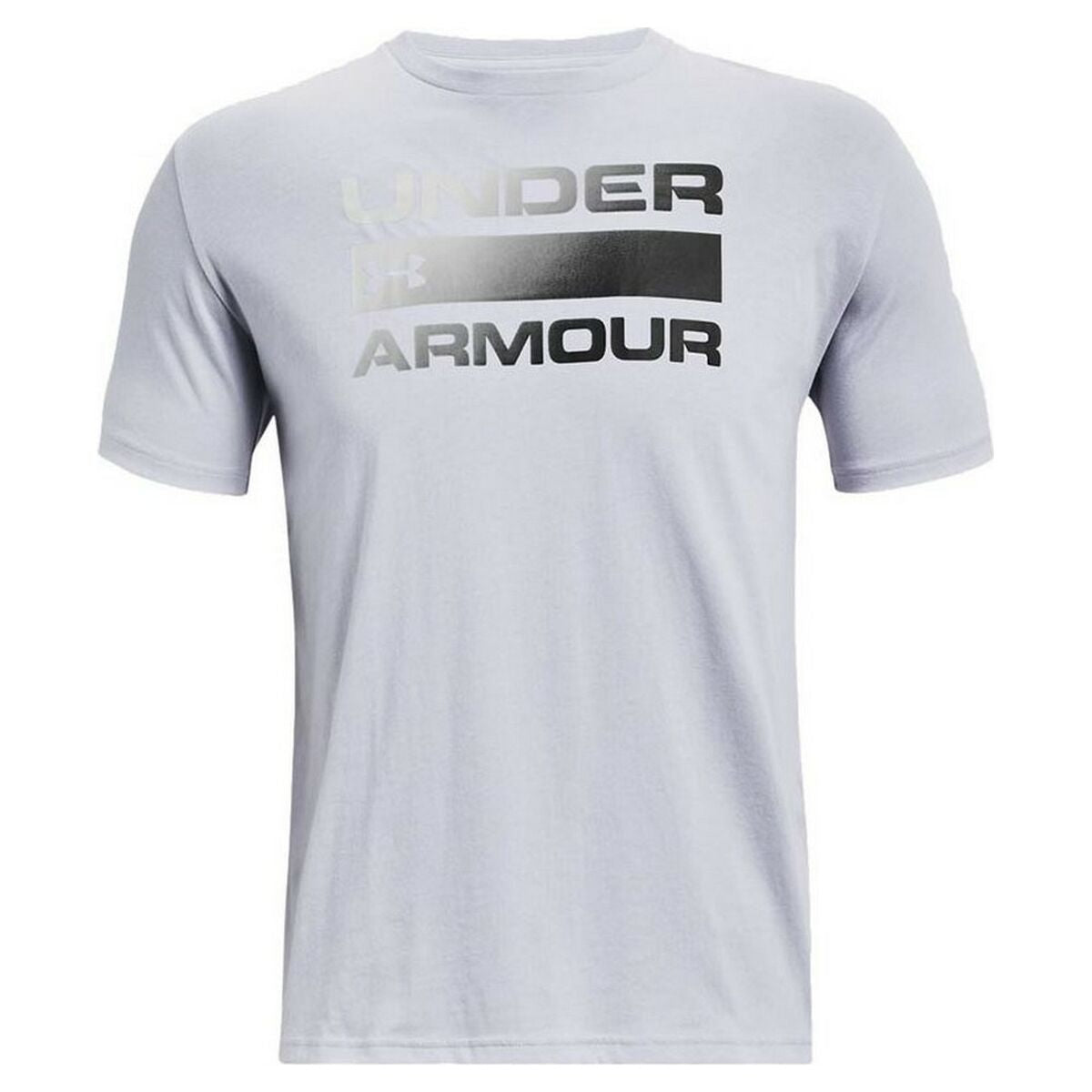 Under Armour Herren Kurzarm T-Shirt Team Issue Grau Hellgrau – Produktansicht 2
