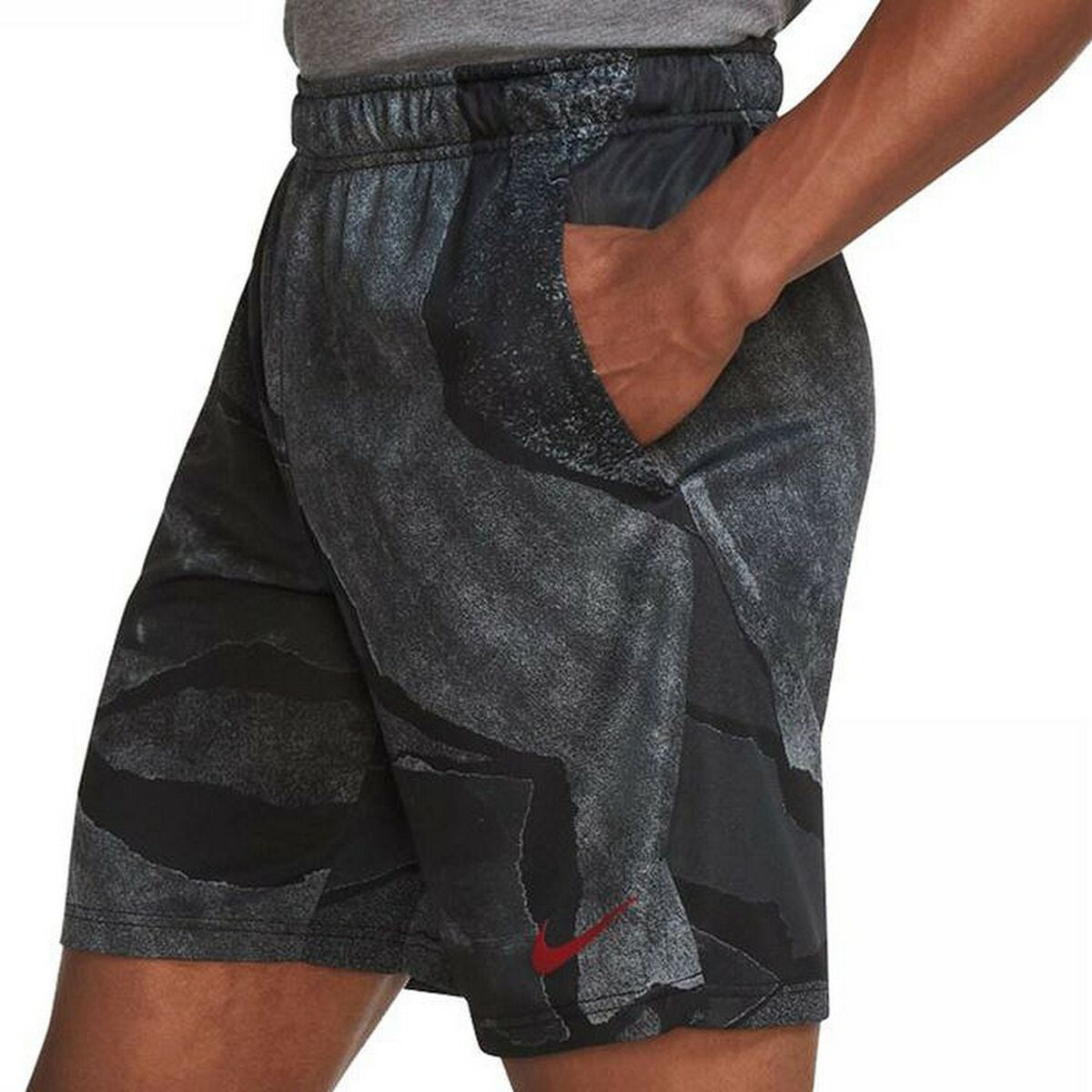 Nike Dri-FIT Black Men's Shorts - Dark grey - product view 7