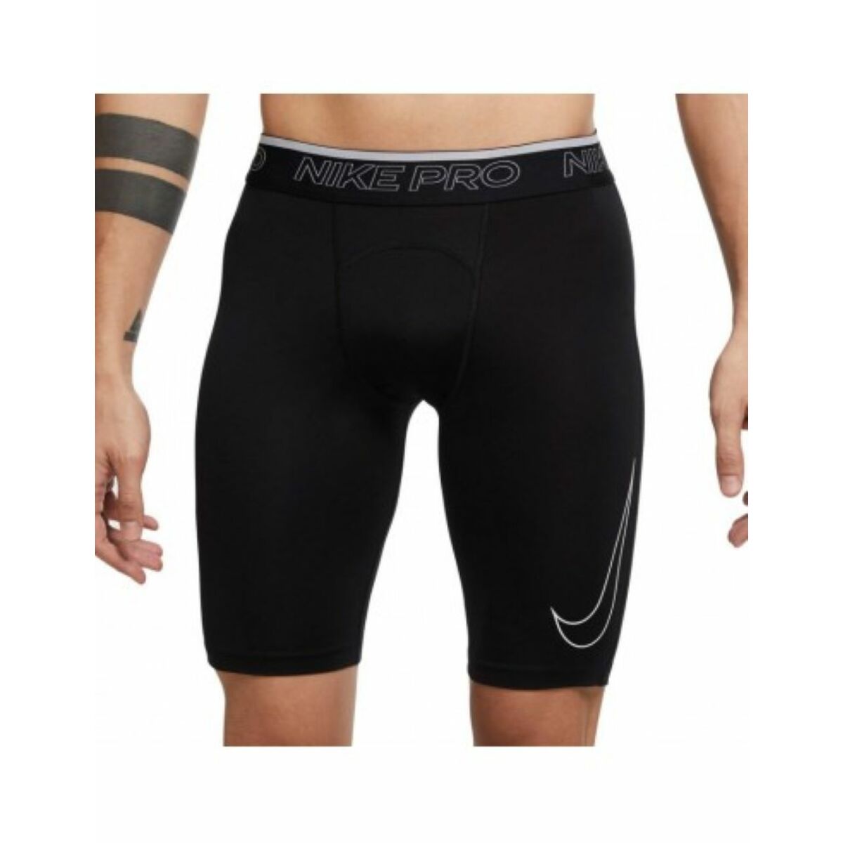 Nike NP DF Short LONG DD1911 010 Men's Leggings - Black - product view 4