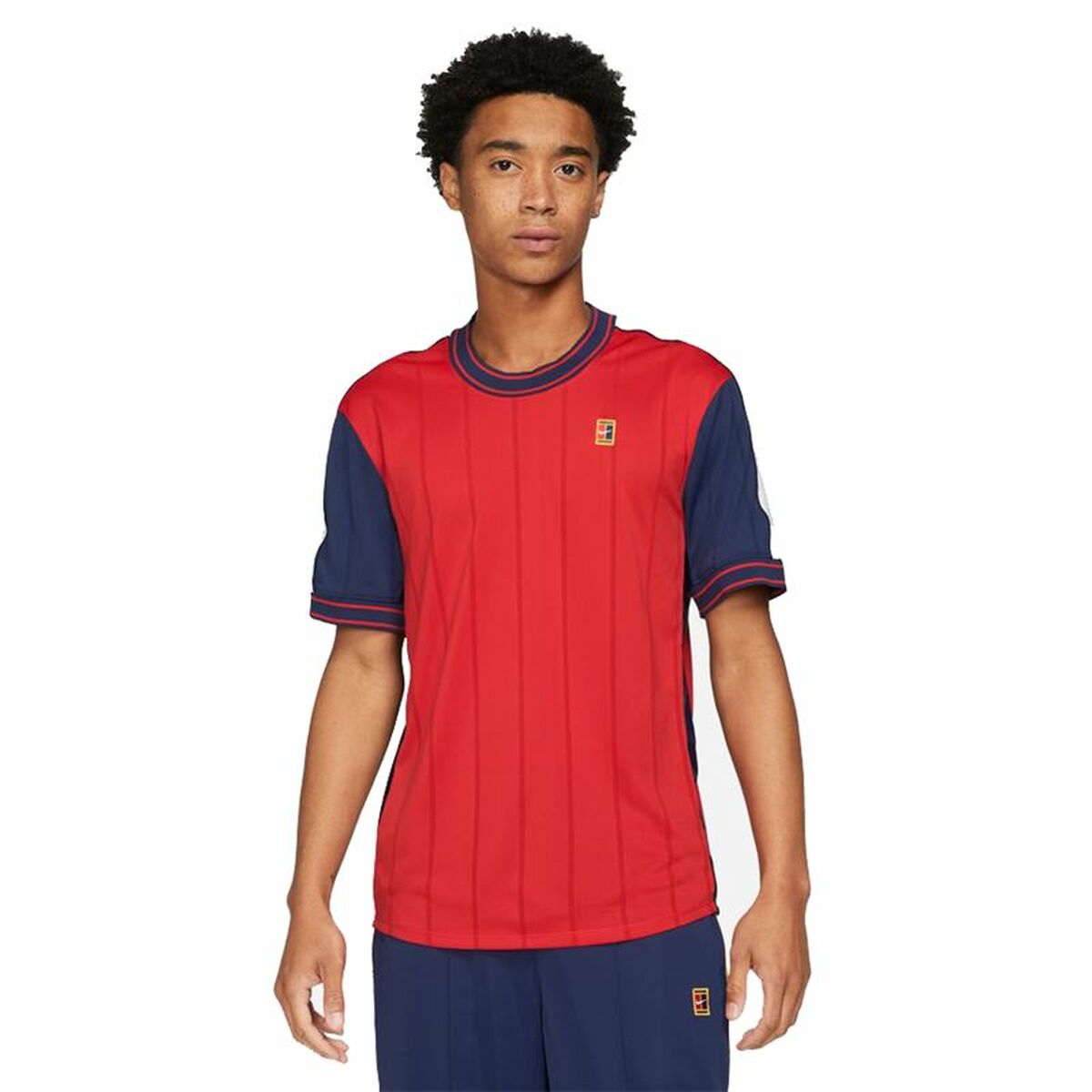 Nike Court Dri-FIT Slam Men's T-Shirt - Red - product view 2