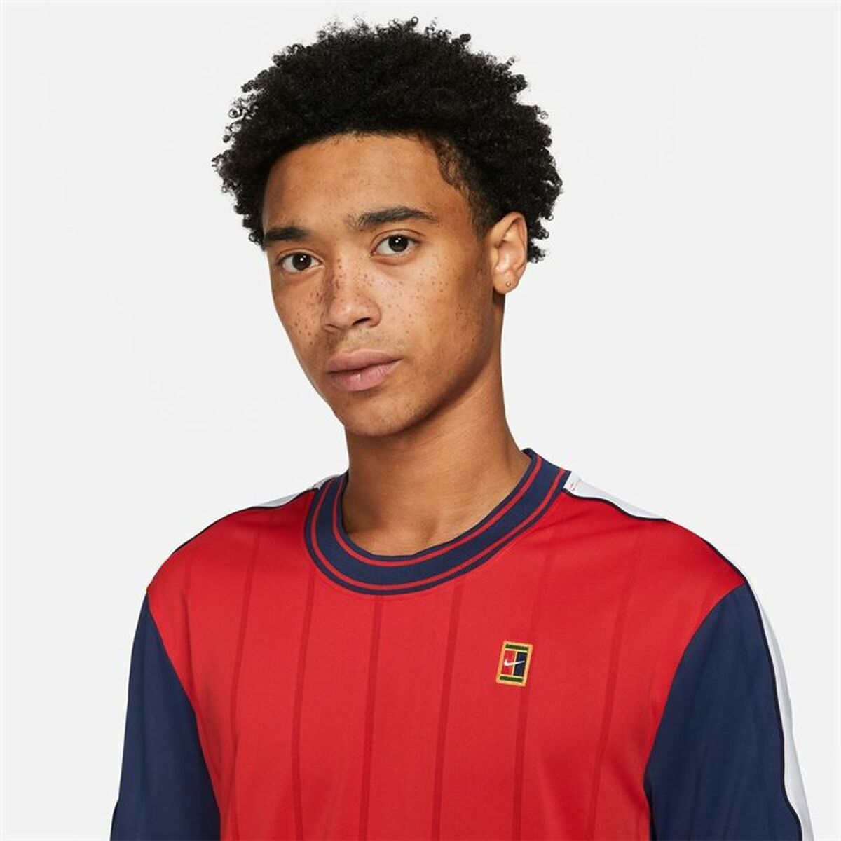 Nike Court Dri-FIT Slam Men's T-Shirt - Red - product view 7