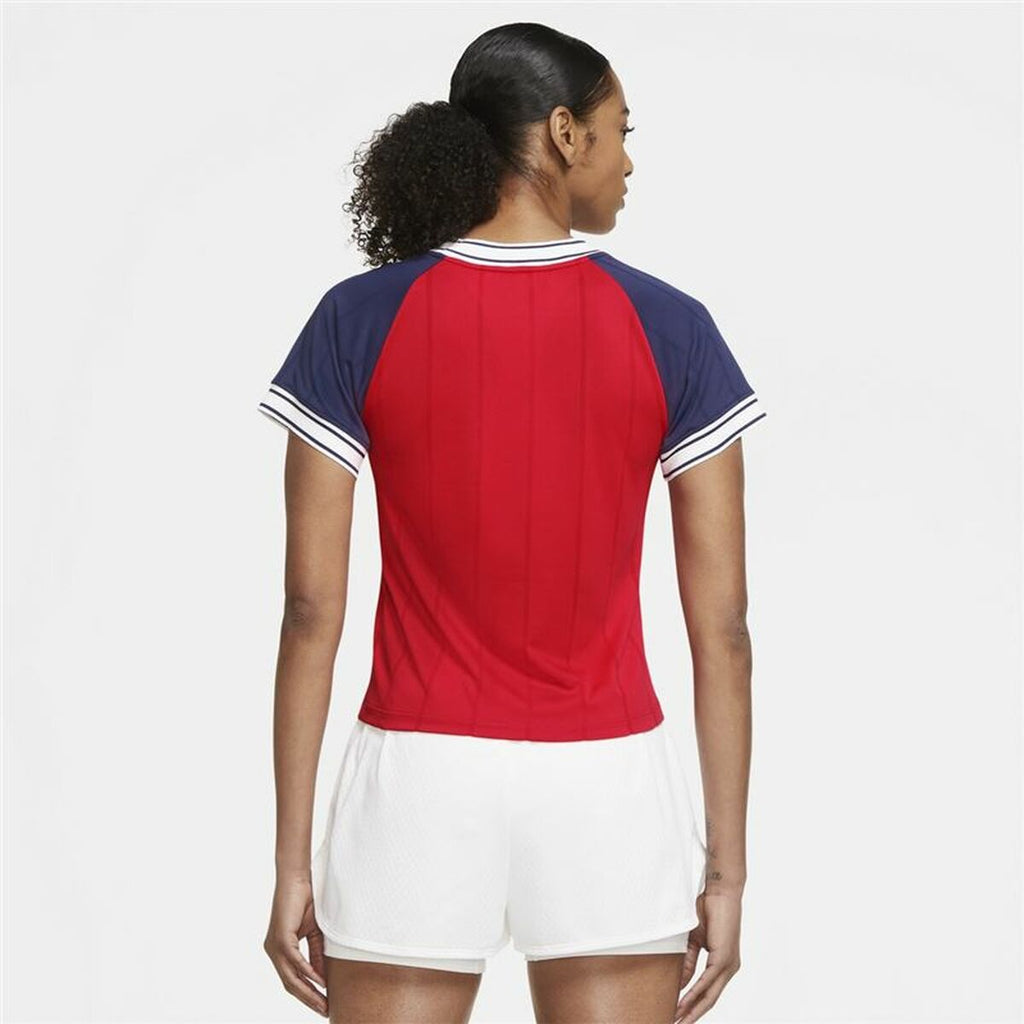 Nike Tennis Red Women's T-Shirt - Blue - product view 9