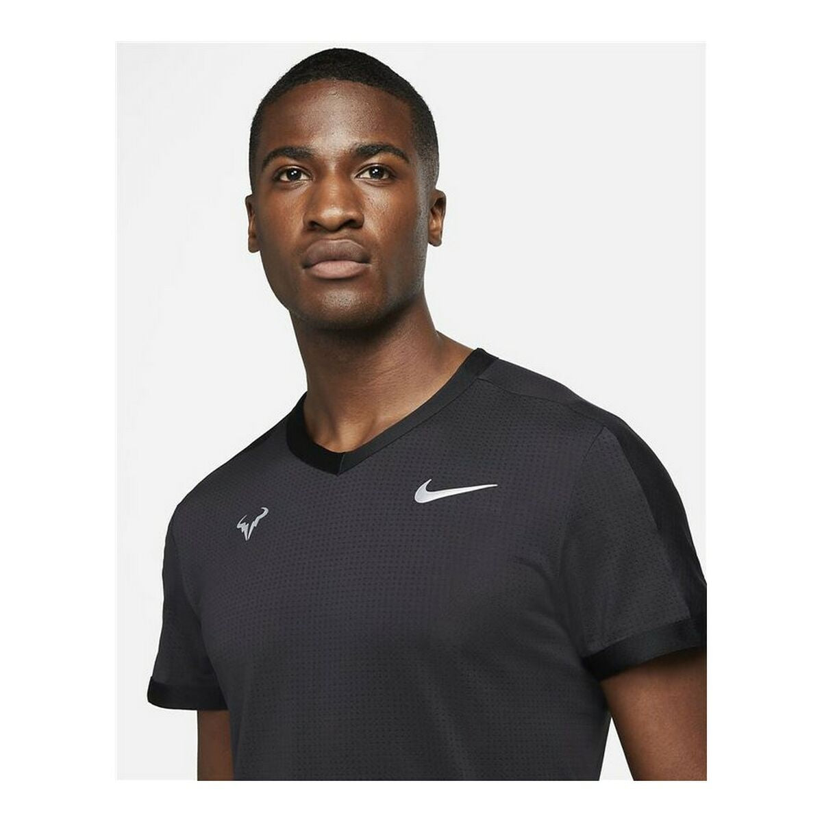Nike Court Dri-FIT ADV Rafa Men's T-Shirt - Black - product view 6