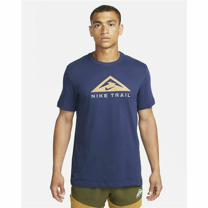 Nike Short-sleeve Pro Dri-FIT Men's T-Shirt - Blue