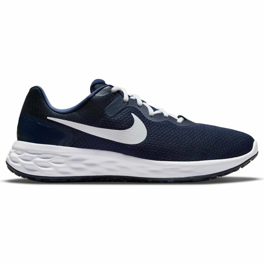 Nike Revolution 6 DC3728 401 Navy Men's Running Shoes - Navy Blue - product view 2