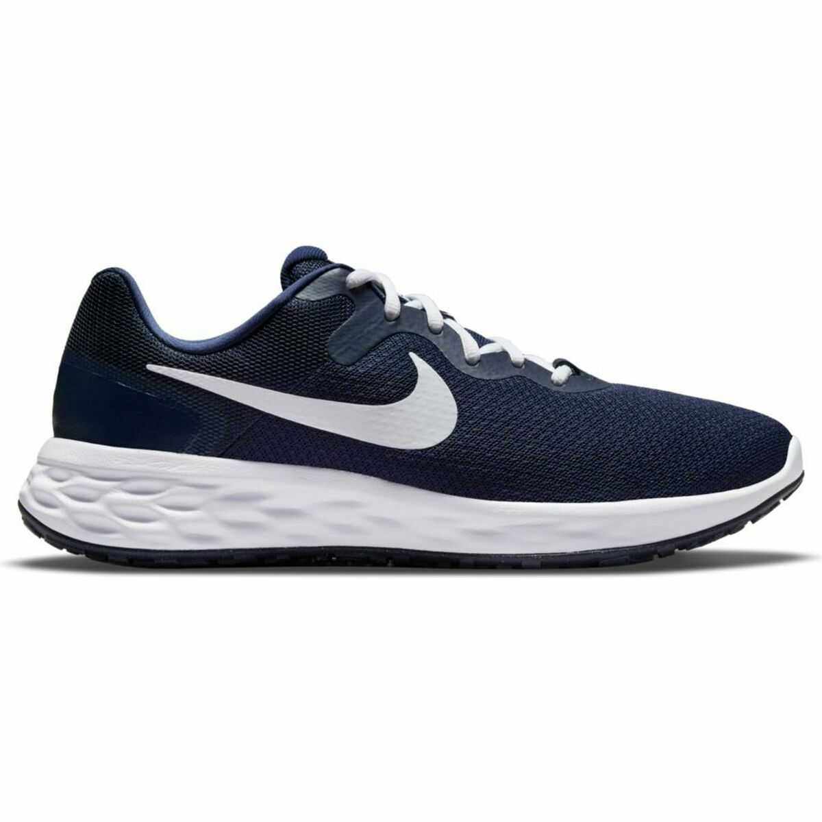 Nike Revolution 6 DC3728 401 Navy Men's Running Shoes - Navy Blue
