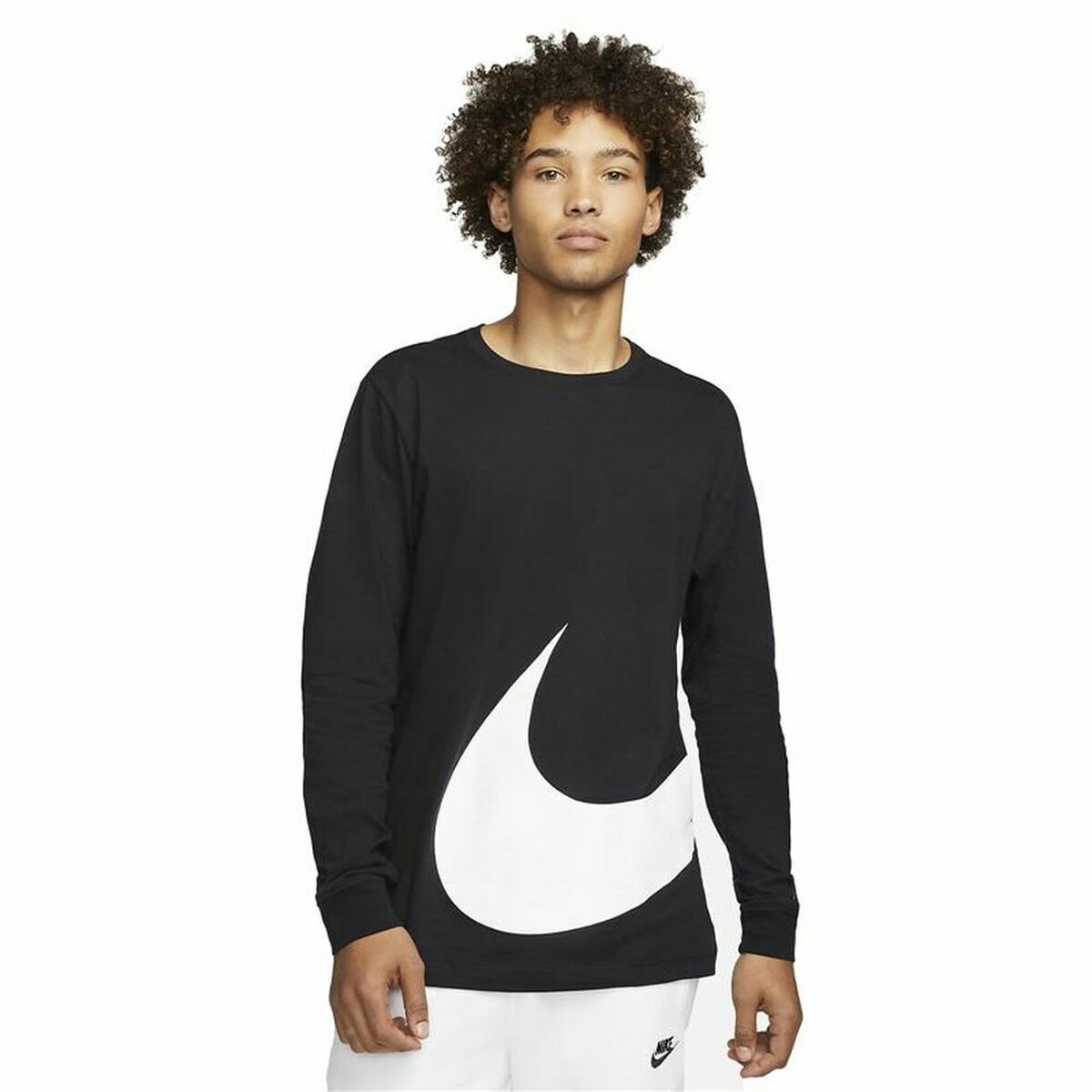 Nike Long Sleeve Sportswear Men's T-Shirt - Black