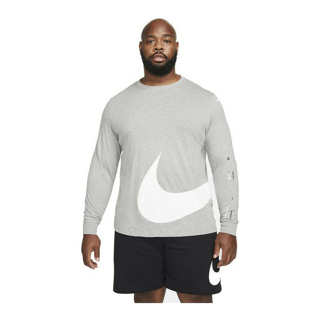 Nike Long Sleeve Sportswear Men's T-Shirt - Light grey