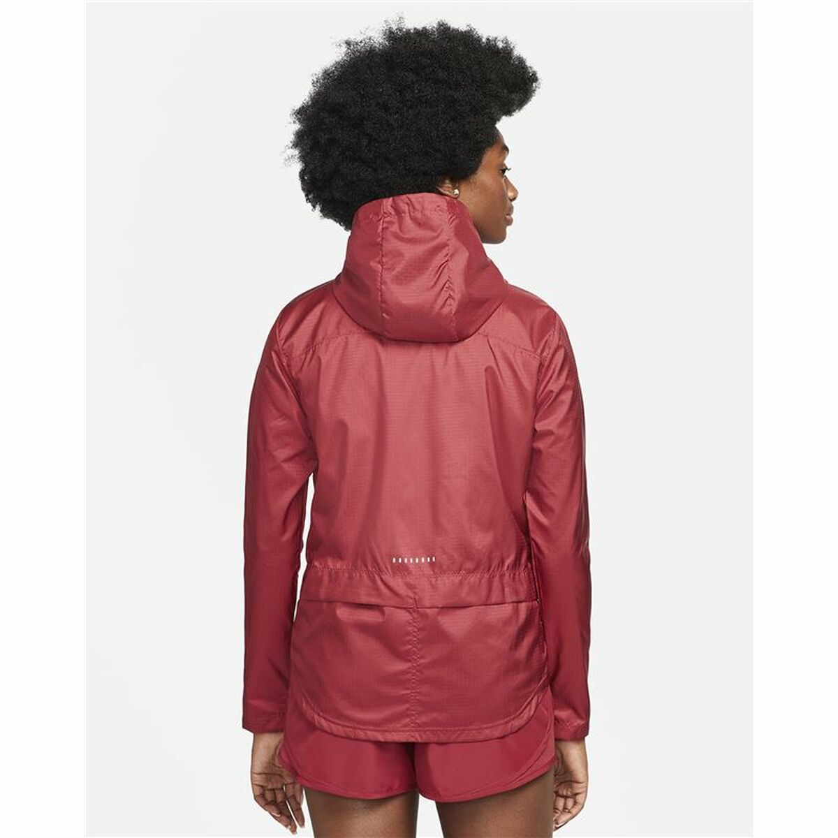 Nike Essential Burgundy Women's Jacket - product view 8