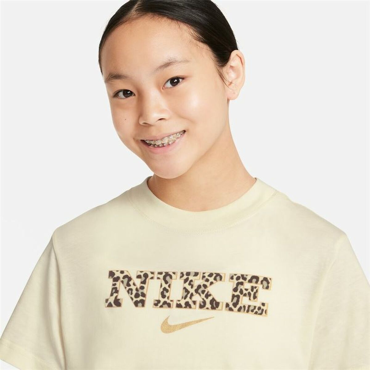 Nike Sportswear Kids' T-Shirt - Beige - product view 12