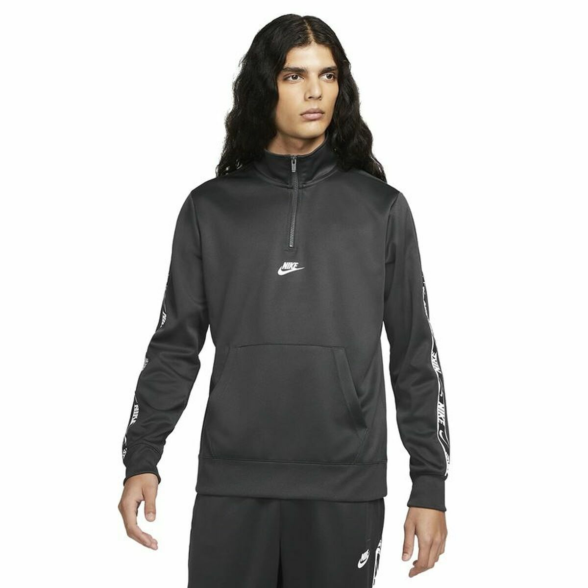 Nike Without Hood Sportswear Men's Sweatshirt - Dark grey - product view 5