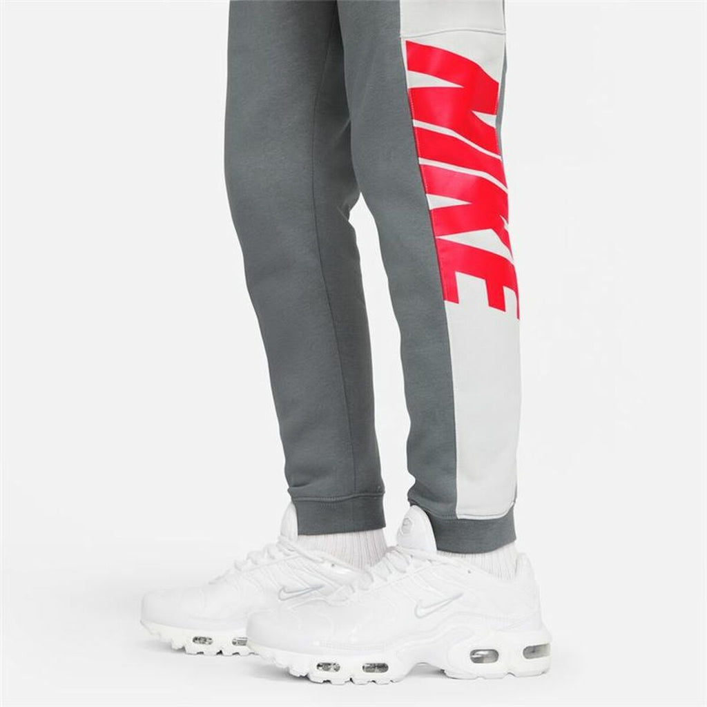 Nike Sportswear Dark Grey Kids' Track Pants - White - product view 24