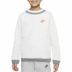 Nike Without Hood Amplify Kids' Sweatshirt - White - product view 3