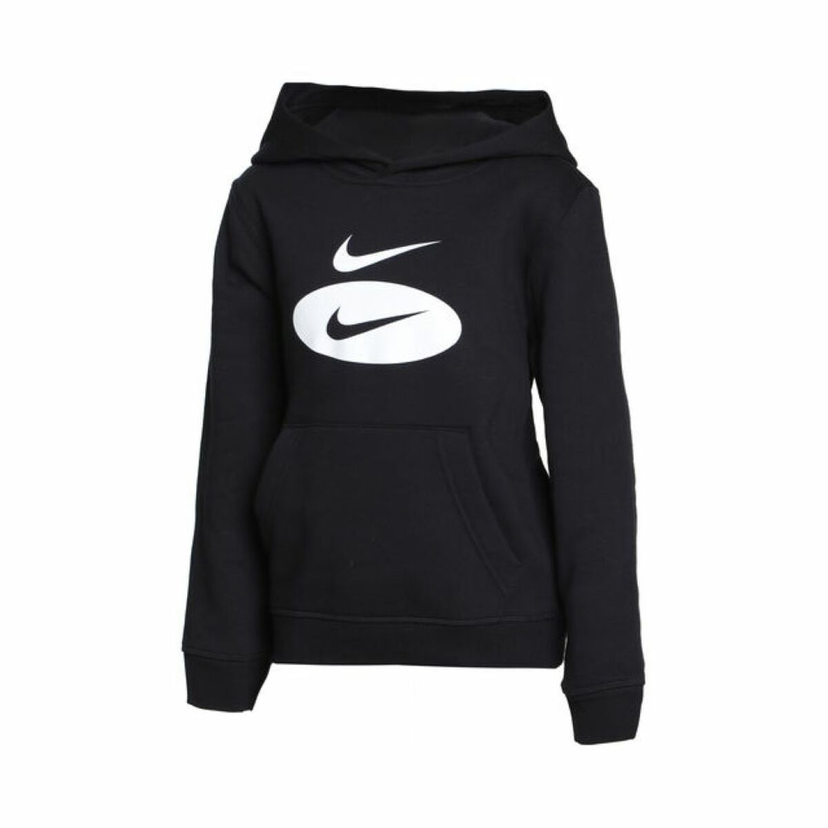 Nike CORE HBR PO DM8097 010 Kids' Hoodie - Black