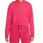 Nike Hooded CROP DM8372 666 Kids' Hoodie - Pink - product view 9