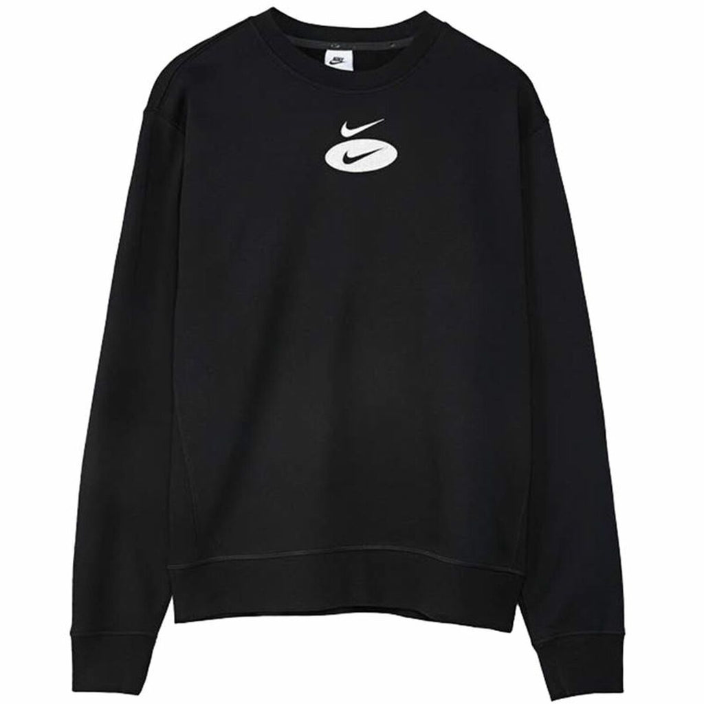 Nike Without Hood Swoosh League Men's Sweatshirt - Black - product view 2